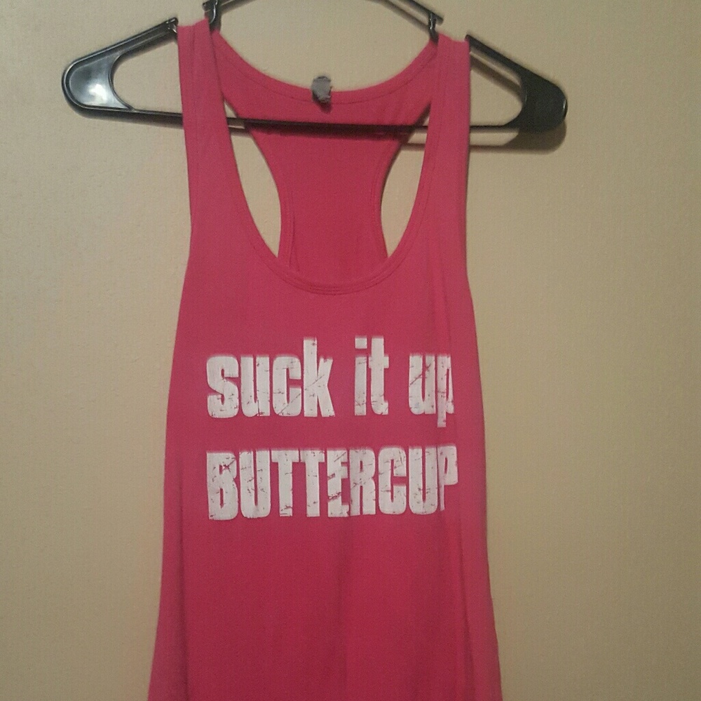 Suck it up Buttercup tank